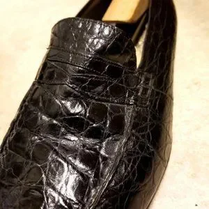 Shoes | Extraordinary Vintage Crocodile Splittoe Penny  display picture 2